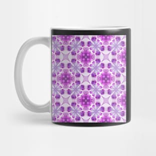 Purple mosaic Mug